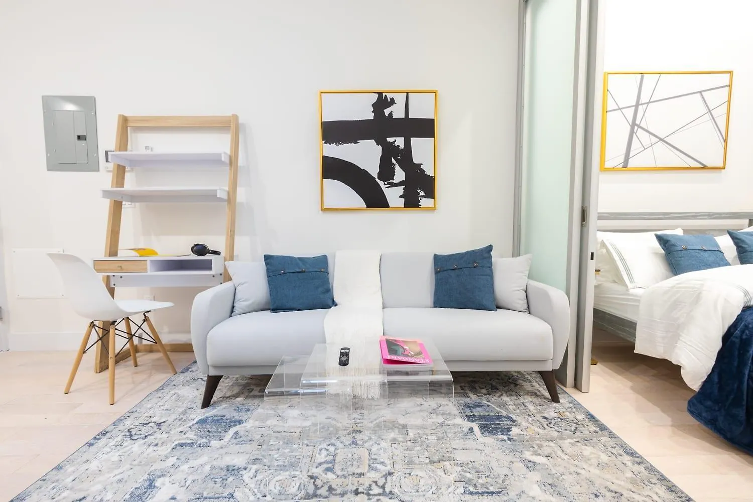 317-4A New Modern 1Br W&D Walk To Central Park Нью-Йорк США